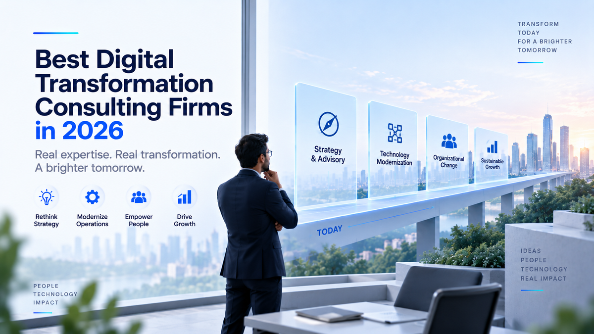 Best Digital Transformation Consulting Firms in 2026